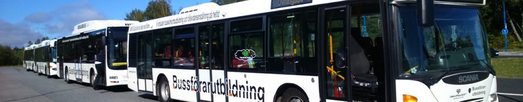 Vi utbildar våra förare vid vår utbildningsavdelning