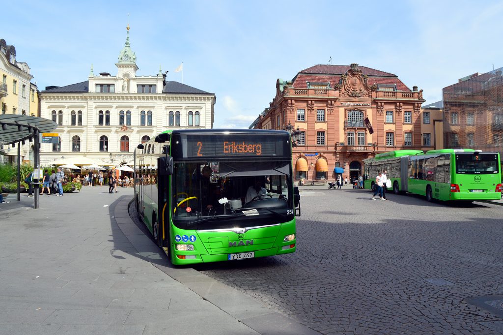 Stora Torget öppnar åter för busstrafik 12 juni 2023