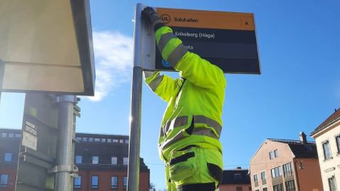 Hållplatsservice i hela regionen
